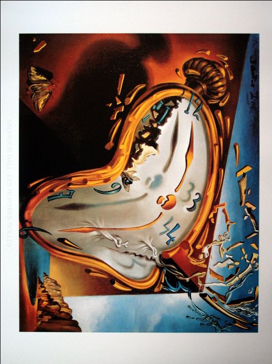 Salvador Dali, Soft Watch at the Moment of First Explosion