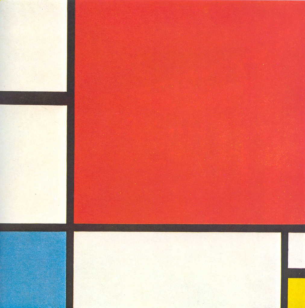 Piet Mondrian, Composition with Red, Blue and Yellow