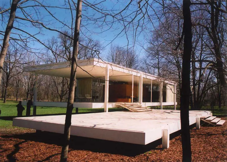 Farnsworth House by Mies van der Rohe
