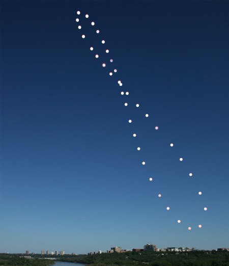 Solar analemma