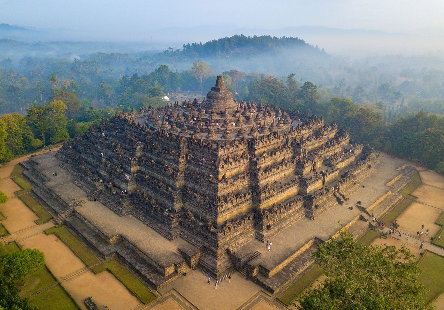 Borobudur temple, Java